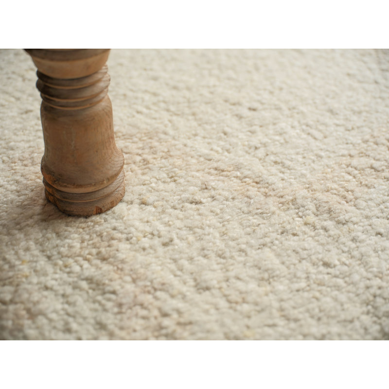Sunstone flatweave Wool Ivory/Beige Area Rug, 10'X14'