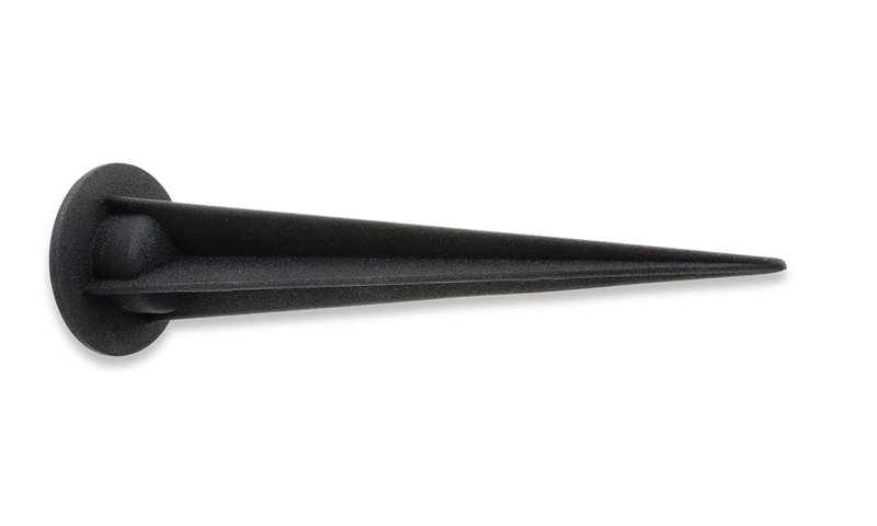 Integrated LED Metal Spotlight, Black