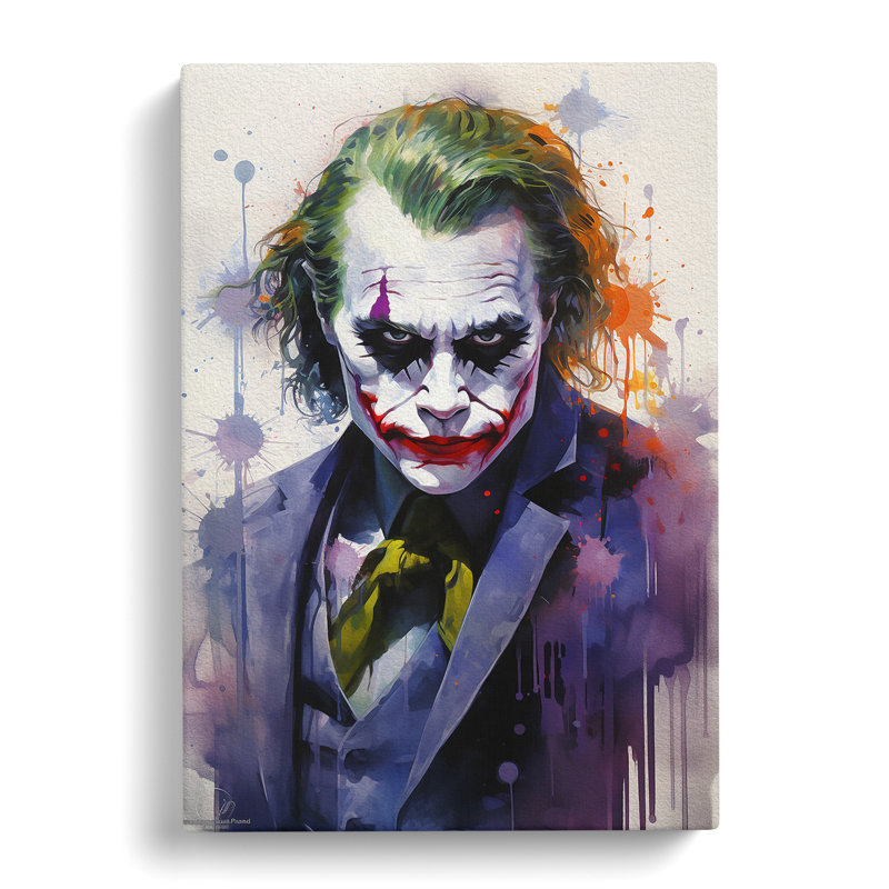 Joker Conceptual No.2 - Print, 50cm H x 35cm W x 3cm D