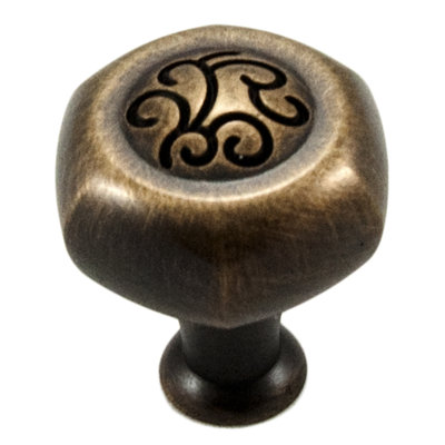 Palermo 1 3/8" Length Geometric Knob