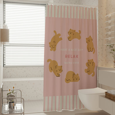 Rideau de douche en polyester