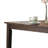 Cardiff Espresso Finish Dining Table