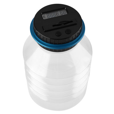 Coin Jar, LCD Display Home Decor Money Box  for Indoor