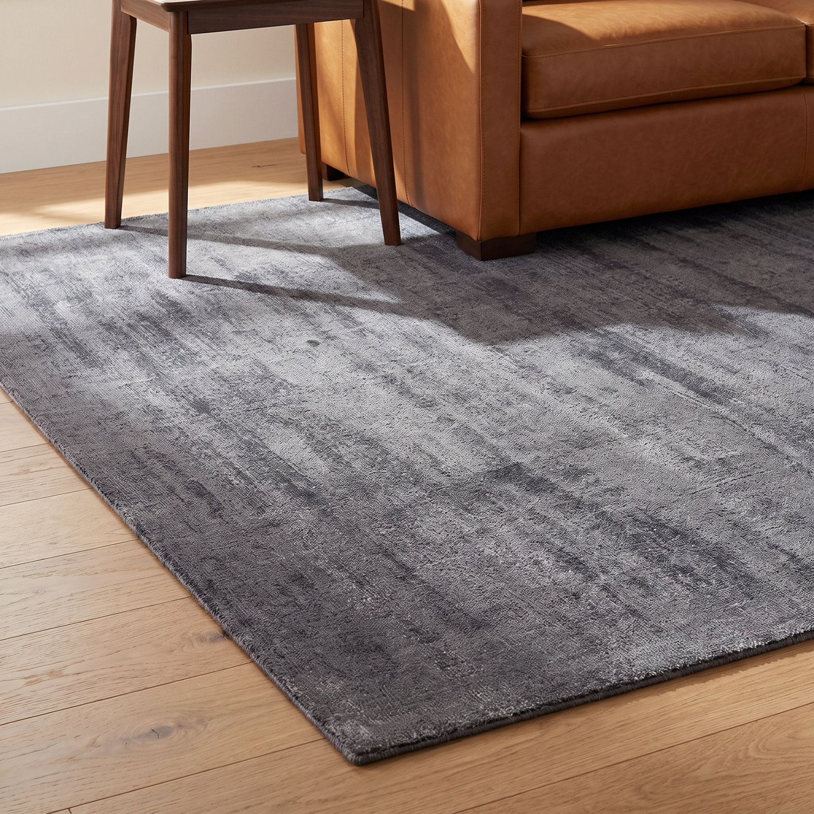 Fennel Hand-Loomed Pattern Rug, Rectangle 2' x 3'
