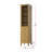 20 Inch Open Shelving Bath Storage Cabinet in Chocolate Oak-1907140528-1911141104