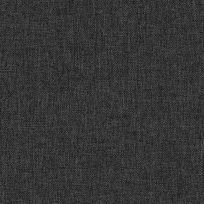 74cm Wide Tufted Wingback Chair, Matte Black