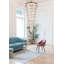 Lustre gradué en cristal à 35 lumières Dahlonega-836902087