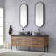 Ensemble de meuble-lavabo double 72 po Noonan
