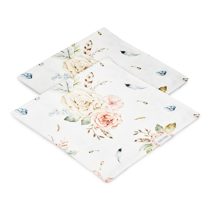 Mead Floral Friends Cot Diaper