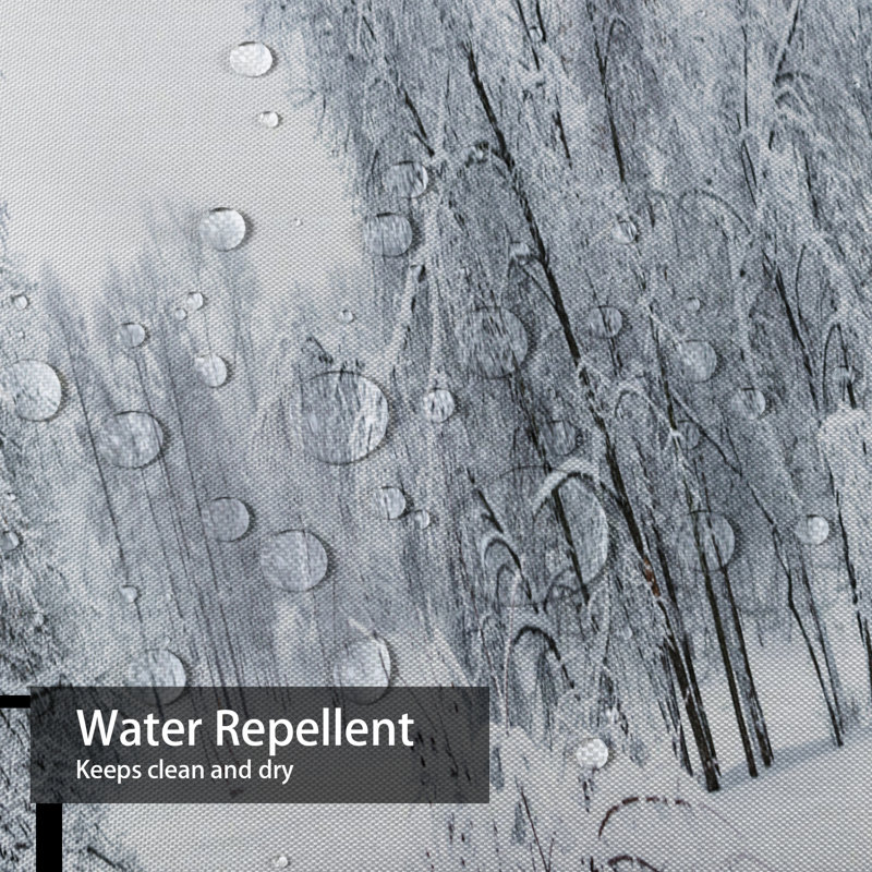 Rideau de douche Blizzard, L 72 po x l 72 po
