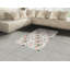 Tapis décoratif floral à haute densité en fibres de polyester-42030768