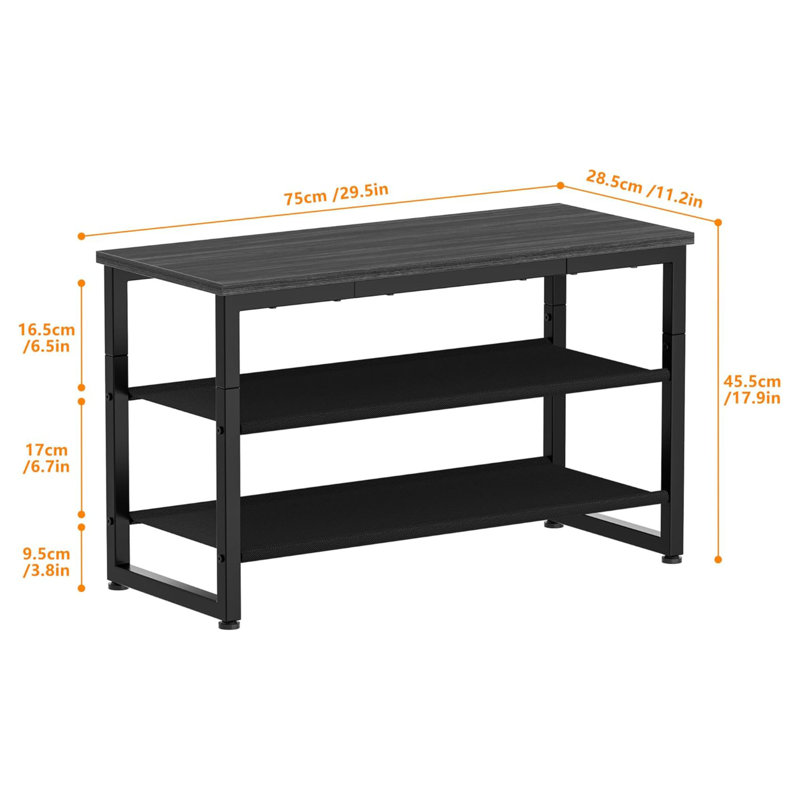 6 Pair Shoe Rack