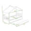 Lit maison en bois avec lit gigogne Iakup-294356113-294356112