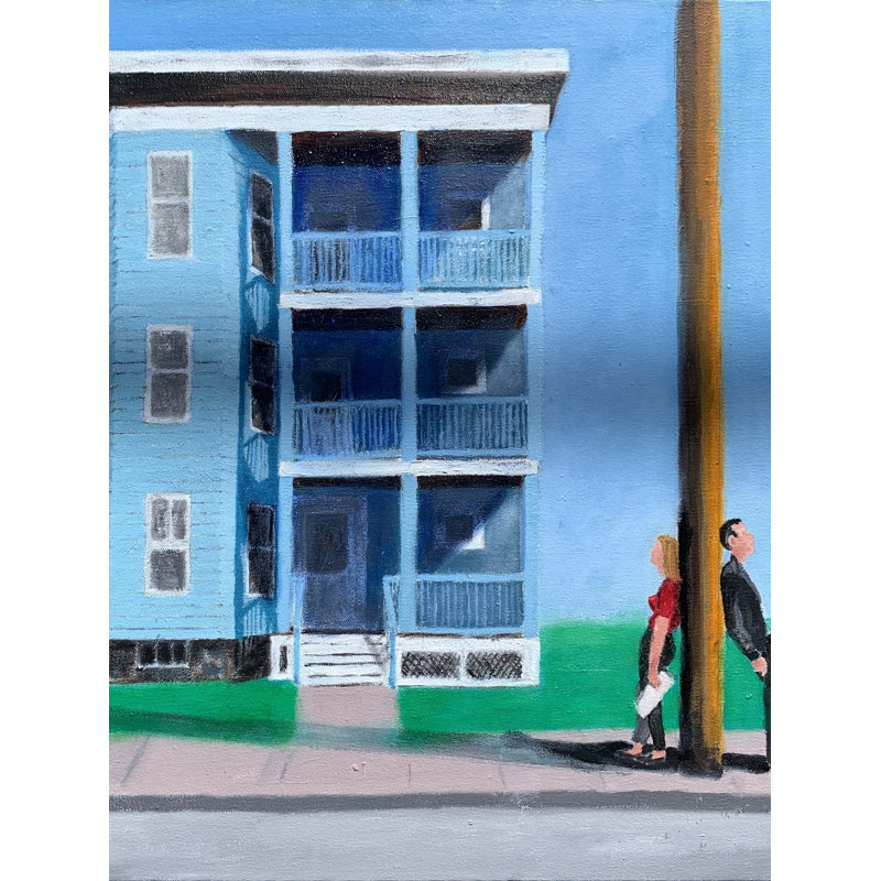 Couple Having Argument Print by Sol Hartman