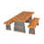 Teak/Gray sélectionné