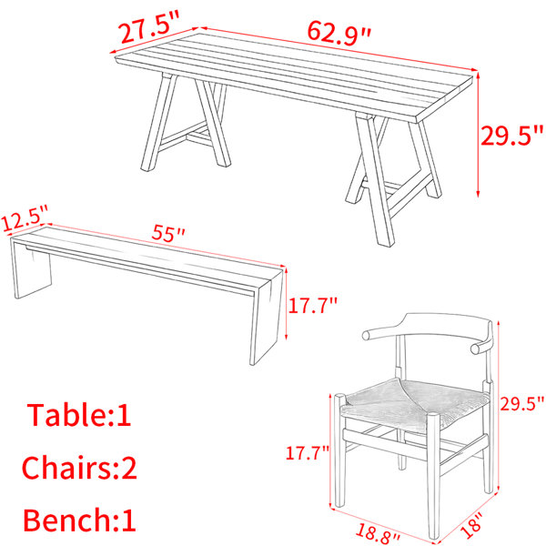 Dimensions du produit