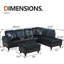 Canapé modulaire en L 103,5 po-1068454327-1022390634