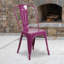 Chaise empilable en métal pour l'intérieur et l'extérieur Peterson-646473562
