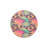 Colorful Leaf Patterned Modern Decorative Machine Washable Rug-1533320733