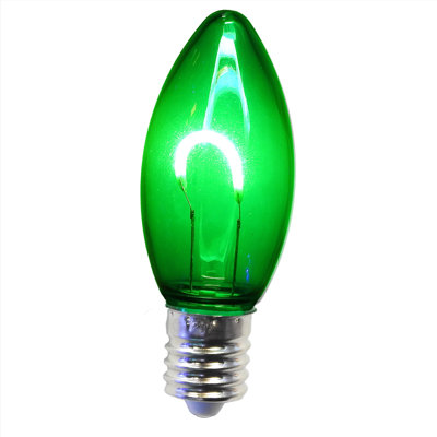 C9 LED U Filament Clear Bulbs