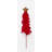 9" Feather Christmas Tree with Star On 10" Stick Pick-493650262