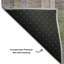 Tapis en étain de qualité supérieure lavable à la machine Cerrito AMF534-109607010
