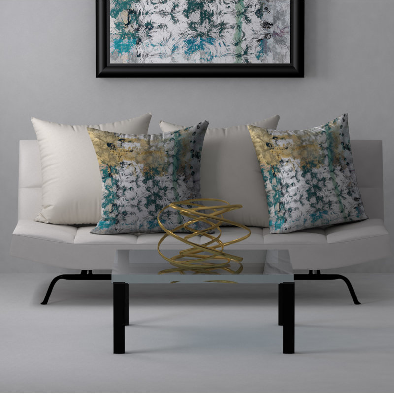 Housse de coussin carrée/insert, 20 po x 20 po