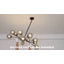 Lustre sphérique spoutnik 12 lumières Bauke