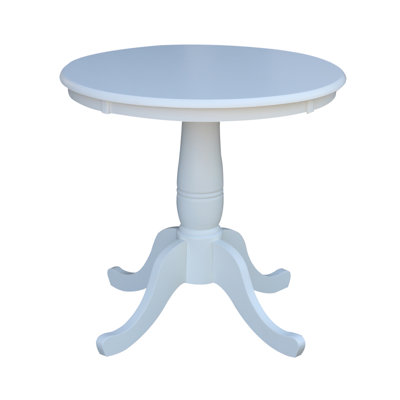 Solid Wood Pedestal Dining Table