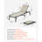 2PCS Foldable Chaise Lounge Chair Adjustable Back Outdoor Pool Sun Tanning Chair-809745406-809745401