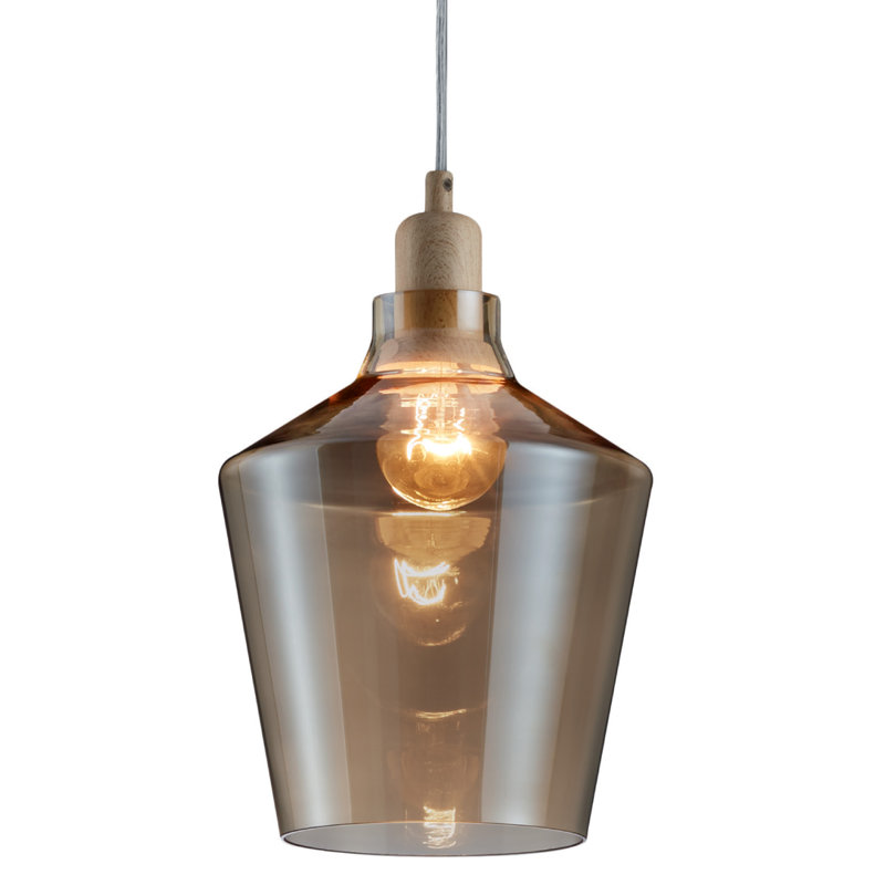 Abe 1 - Light Transparent Single Pendant