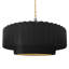 Luminaire suspendu tambour en céramique et en métal 1 lumière Gela-225933787-220279311-220279323