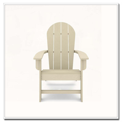 Premium HDPE Poly Lumber Adirondack Chair