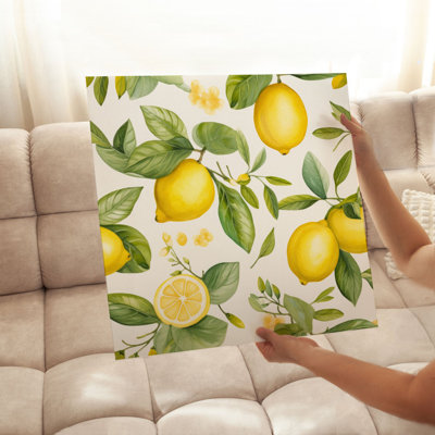 Nourriture et cuisine, motif de citron VI Cottage, reproduction d'art non encadrée