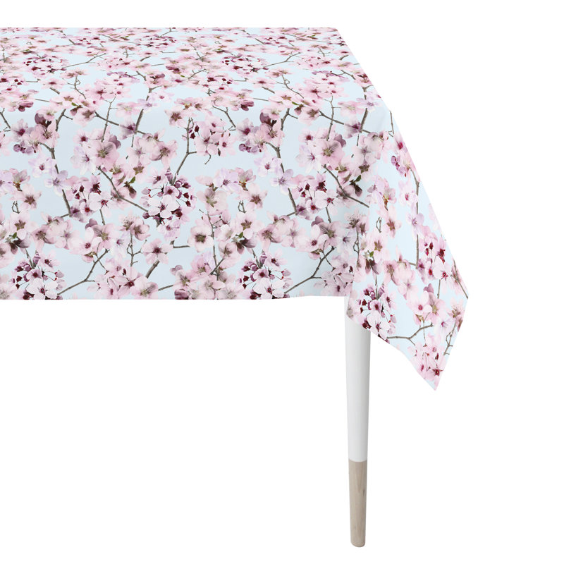 Tablecloth, Light Blue/Rose