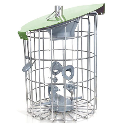 Metal Hanging Hopper Bird Feeder
