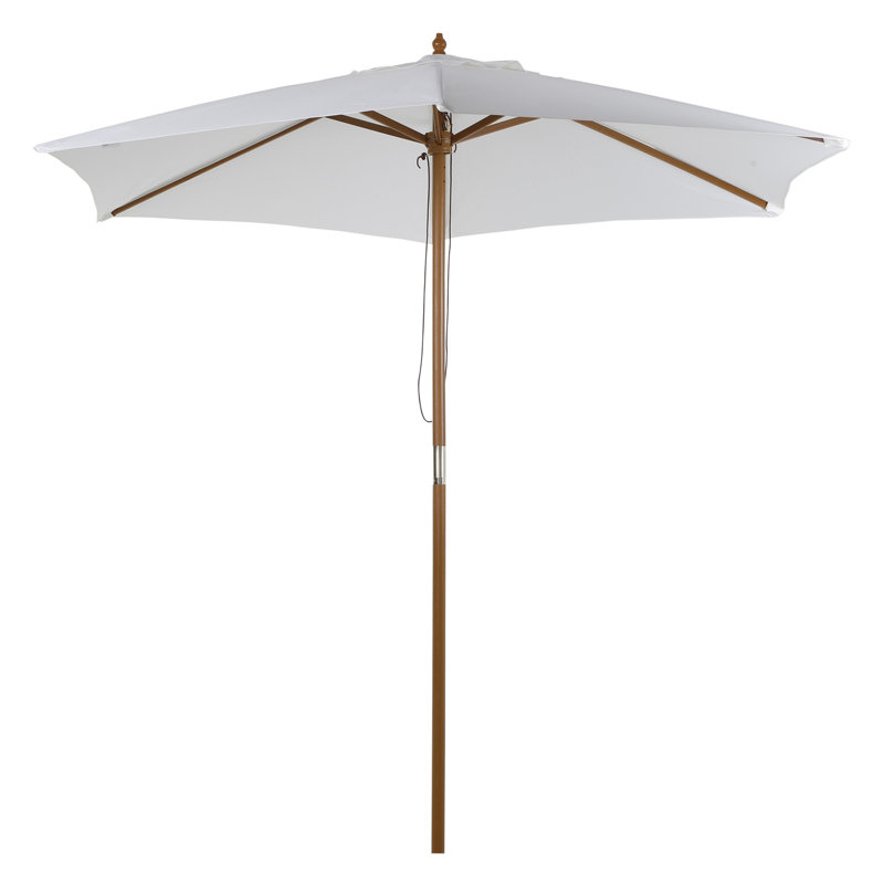 300cm Market Parasol, White