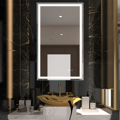 Krystal Rectangle Wall Mirror