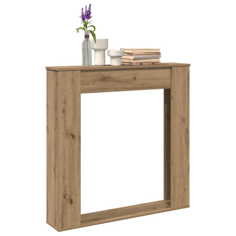 Engineered Wood Fireplace Surround, Artisan Oak