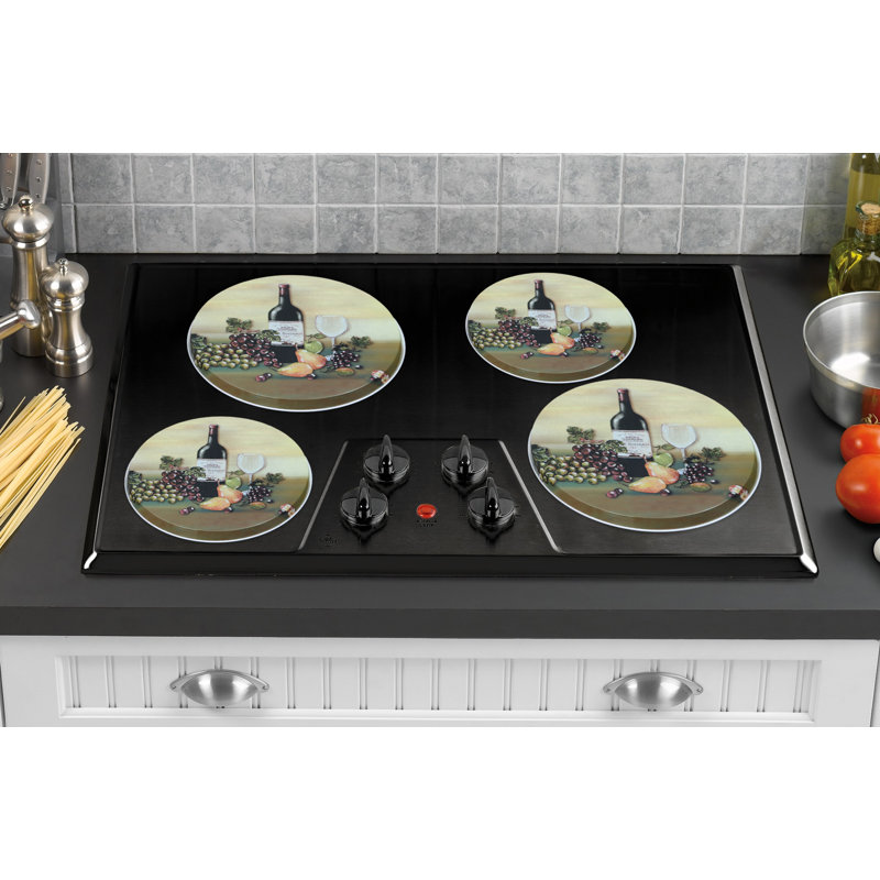 Set of 4 Reston Lloyd burner hotplates, Vin et vignes