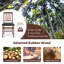 PU Padded Folding Dining Chairs Folding Chair Set