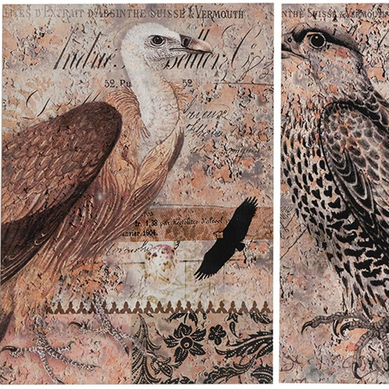 Ensemble de 2 décorations murales