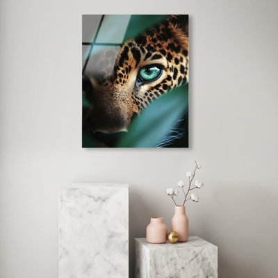 Jungle Watcher III High-Gloss Frameless Acrylic Glass Wall Art Animals Print by Oliver Gal, Ready to Hang, 16 x 20