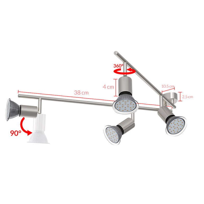 Mehl 65cm 4 - Light Track Kit
