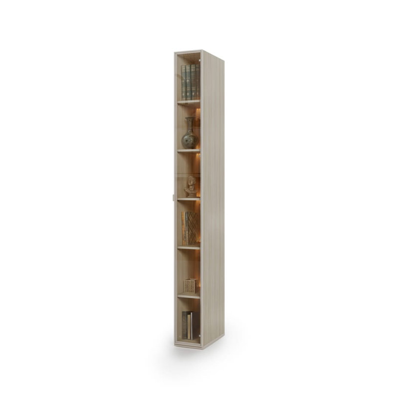 Optional Door for Bookcase - Transform Open Shelving into a Glazed Display, 250mm x 2280mm