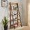 Étagère à 4 niveaux en bois noyer Lavish Home L 30 9 po x l 17 po x H 68 po