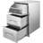 17'' Stainless Steel Drop-In Drawers