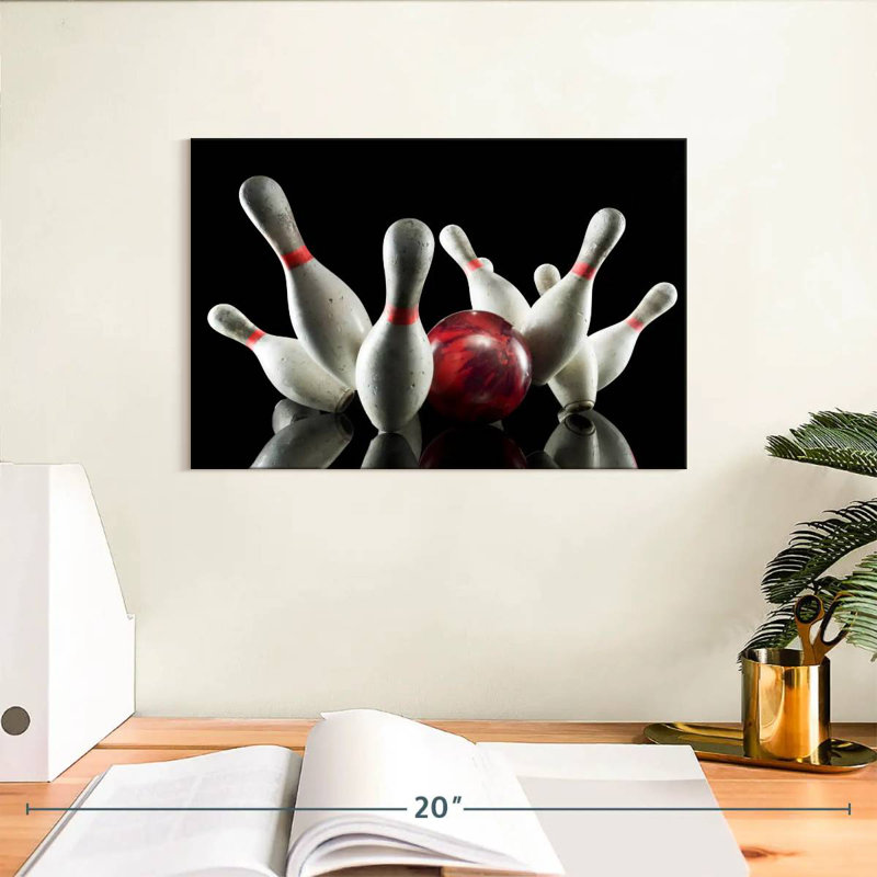 Sireci It's A Strike, 8" H x 12" W