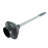 Bath Bliss Metal Toilet Brush Set