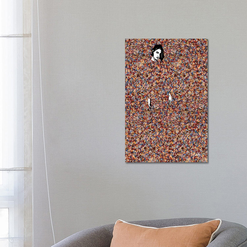 Feline Camouflage by Jose Cacho - Wrapped Canvas Print